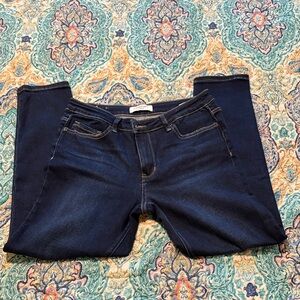 Women's Dark Blue Skinny Jeans